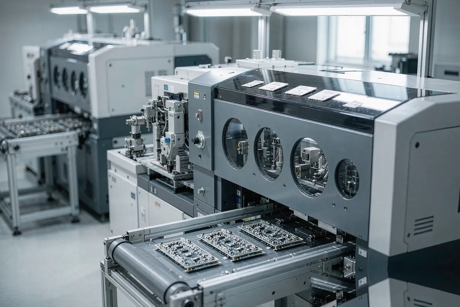 On the production line, not in a showroom